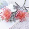 Künstliche Blumen, kurzer Zweig, Krabbenklaue, 2 Gabeln, Nadelkissen, Weihnachtsgirlande, Vase für Zuhause, Hochzeitsdekoration, künstliche Bepflanzung