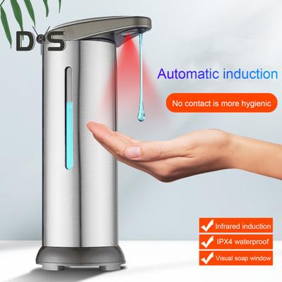 Automatic Soap Dispenser 285ML Touchless Sensor Dish Soap Container Waterproof Adjustable Volume Kitchen Bathroom Hand Soap Liquid Pump