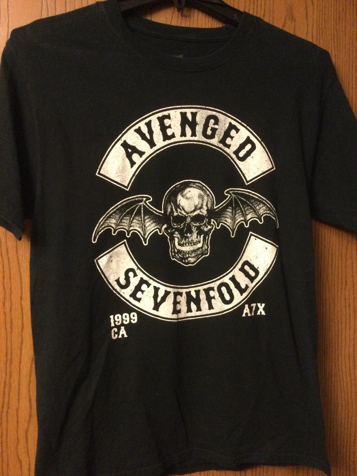 Avenged Sevenfold - Black Shirt - M - Hanes M