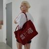 CRACK PRINT UTILITY BAG (RED)