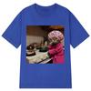 Funny Housewife Cat Meme Tshirt Unisex Unisex Vintage Tops Shortsleeved Fashion Harajuku Casual Oversized Pure Cotton Tshirts