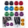 2x Bike Wheel Hub Axle Nuts Bicycle Accessory Replacement Front Wheel Nut