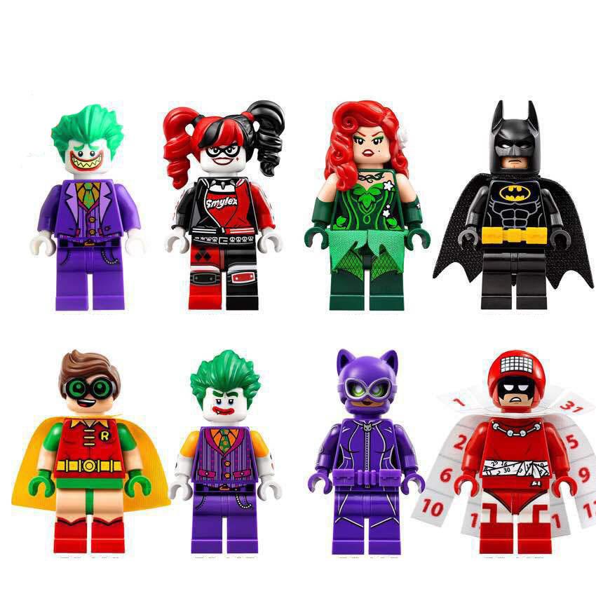 Giocattolo con Mattoncini Mini Figure Supereroi, Modello Minifigure Marvel Compatibile Lego