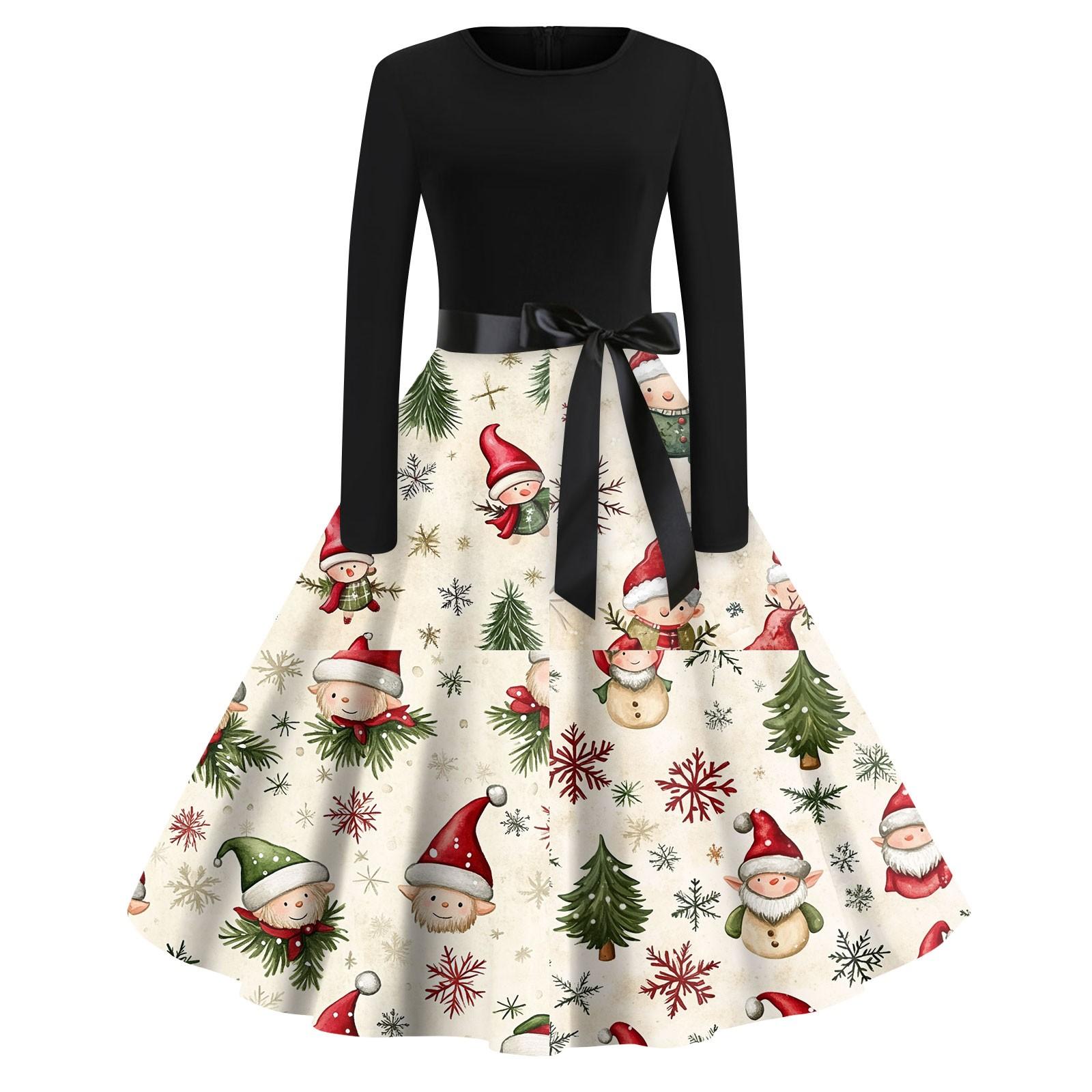 Женская мода с круглым вырезом — фото 9