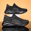 Men's shoes summer breathable mesh sneakers large size popcorn sole knitted socks shoes women