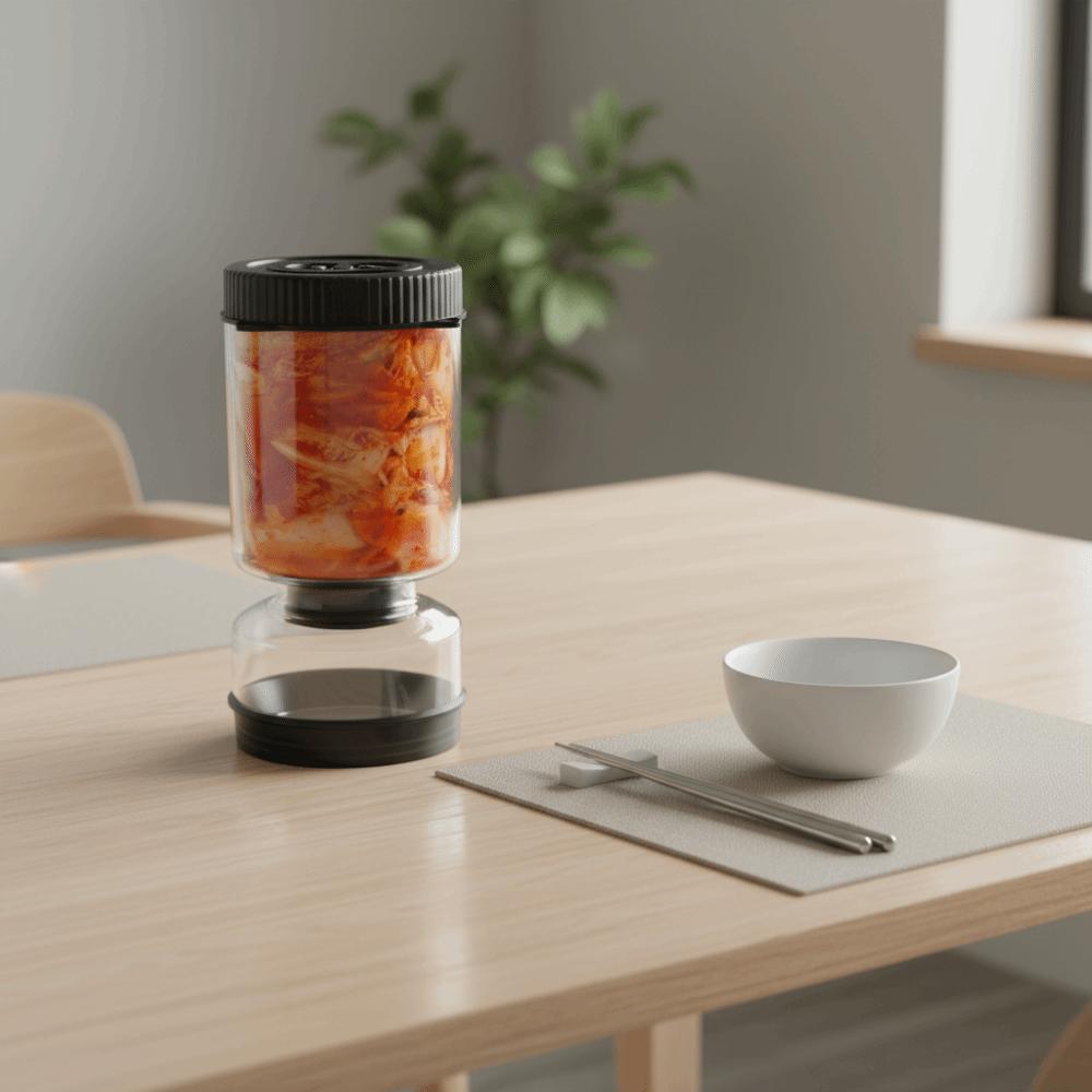 Perforated Pickle Olive Container Hourglass Shape Vegetable Dehydrator Jar  Pickled Cucumber