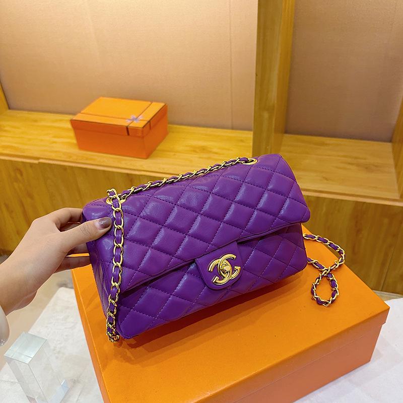 Chose One Grensoverschrijdende Schoudertas met Diamantpatroon: Elegante, Veelzijdige, Hoogwaardige, Trendy Crossbody Tas