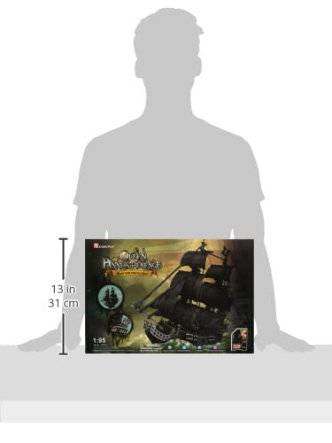 3D Puzzle, 308 Pieces, Blackbeard's Queen Anne's Revenge, Big Size, T4018h