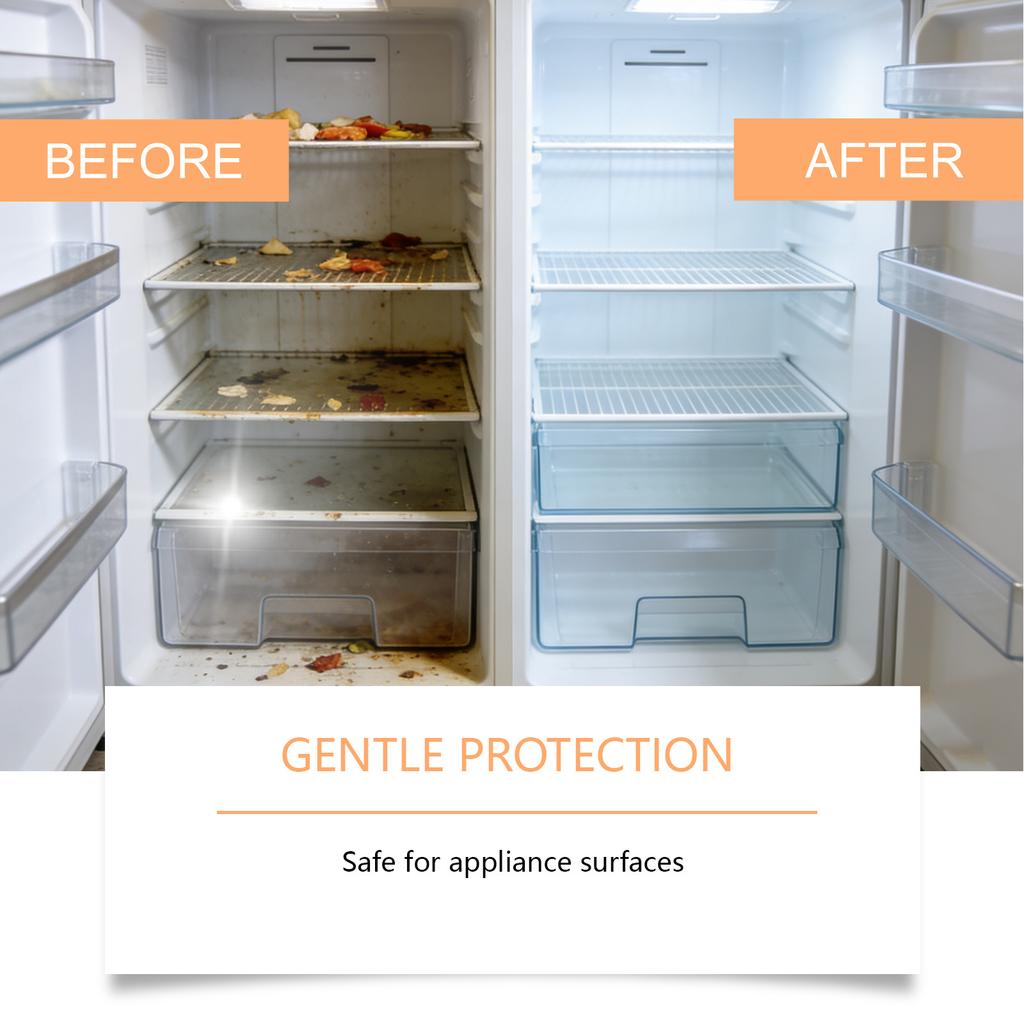 Kitchen Appliance Cleaner, Gentle And Fragrant Spray For Everyday Kitchen Surface Cleaning Of Grease And Grime.50ML