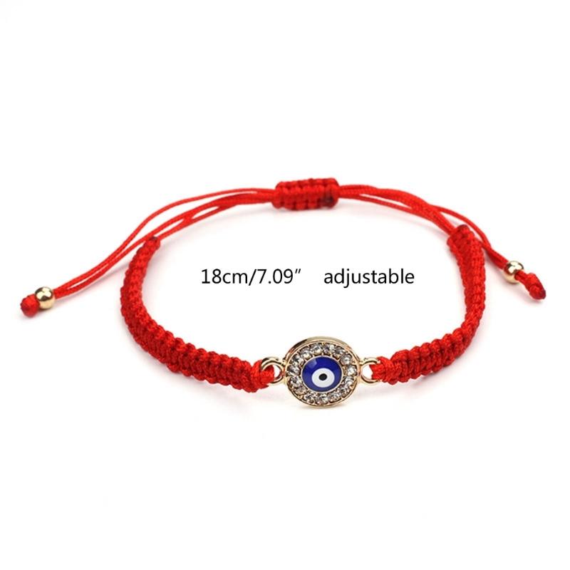 Woven Bangle String Braided Evil Eye Bracelets Unique Symbolic Wrist Jewelry Fashion Hand Rope for Women and Girls