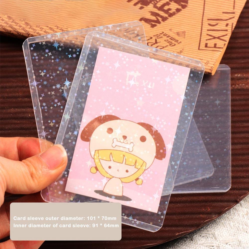 10pcs Transparent Clear Photocard Holder