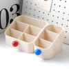 Multifunctional Desktop Organizer: Pen Holder & Skincare Storage Box