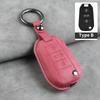 Leather Car Flip Key Case Cover for Peugeot 208 308 408 508 2008 3008 4008 5008 306 407 807 for Citroen C1 C3 C4 CACTUS C6 C8