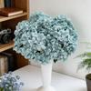 Artificial Flowers Silk Hydrangea Vase Home Room Decora Accessories Wedding Wreath Fake Plants Festival Garland Material Gifts