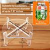 Klarer Acryl-Tablett-Display-Ständer Küchen-Deko Weinkessel Geschirrhalter Waschtisch-Arbeitsplatte Spülbecken Tavernen-Behälter Stützständer