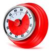 Kitchen Mechanical Timer 60-Minute Red Alarm Universal for Cooking Fitness and Office Use