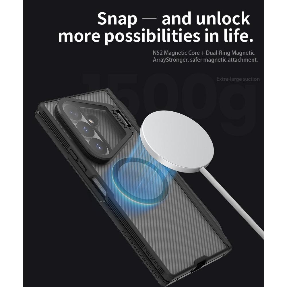 NILLKIN Magnetic Case For Samsung Galaxy Z Fold 8 Ultra Fold8 With Pen Rebound Hinge Protection