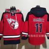 2026 Rugby Fleece Hoodie Team No.11 Embroidered Jersey Winter Warm Unisex