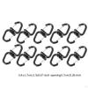 10 Pack S Hooks for Backpacking And Camping with Snap