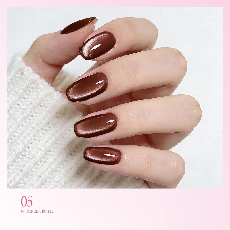 Versatile 6 In 1 Magnetic Cat Eye Gel Pen Effortless Nail Art With Bead Perfect For Style Icons 5