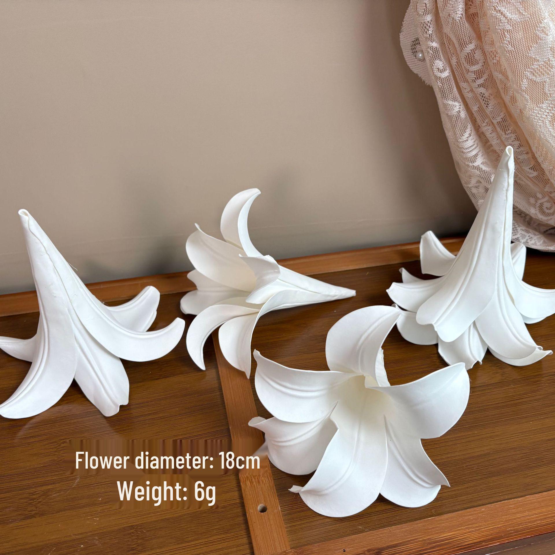 

Wedding Simulation Lily Flower Ceiling Decorations - DIY Crystal Props