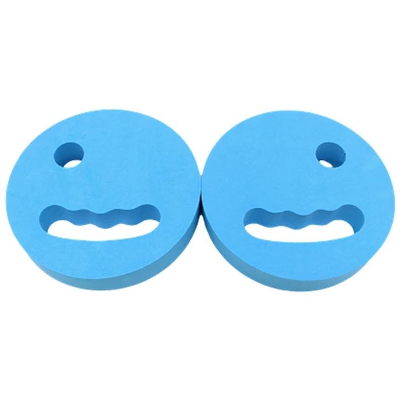 Swimming Hand Paddles Round Foams Resistance Discs For Water Aerobics Pool Exercise Adult Beginner Training Gear