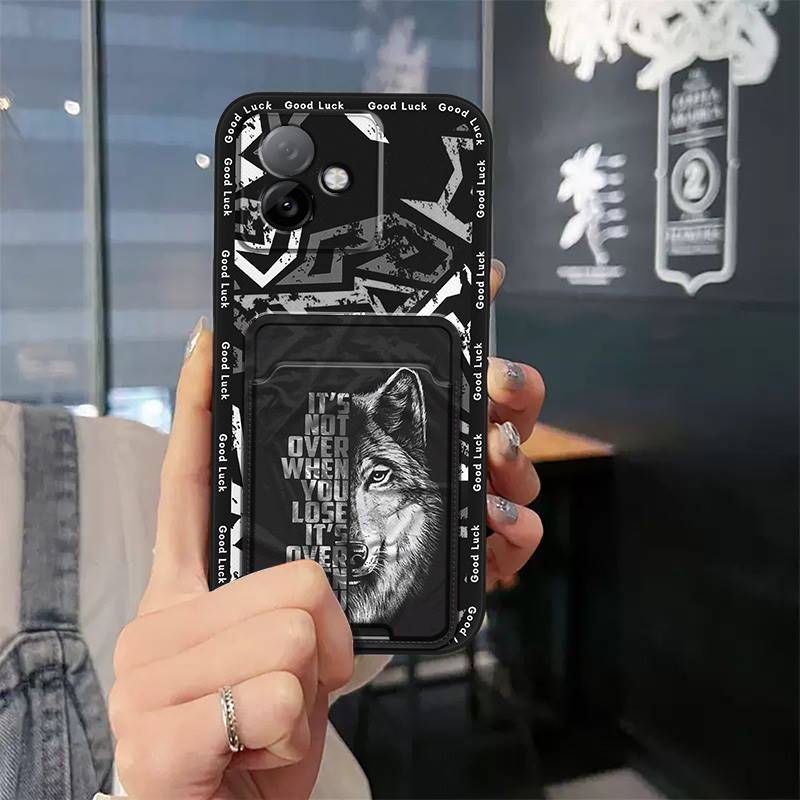 TPU Card sleeve Phone Case For Honor X60GT Graffiti Anti-dust Back Cover Fashion Design Cartoon protective Cute Durable