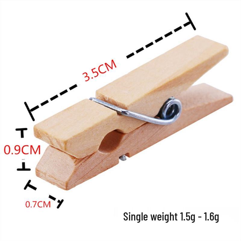 3.5cm Cute Cartoon Photo Wall with Hemp Rope & Wooden Clips - Convenient Message Board