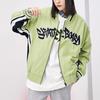 Anta Jackets Unisex Bamboo Green Baseball Collar Moderate Straight Fit 172218609-2