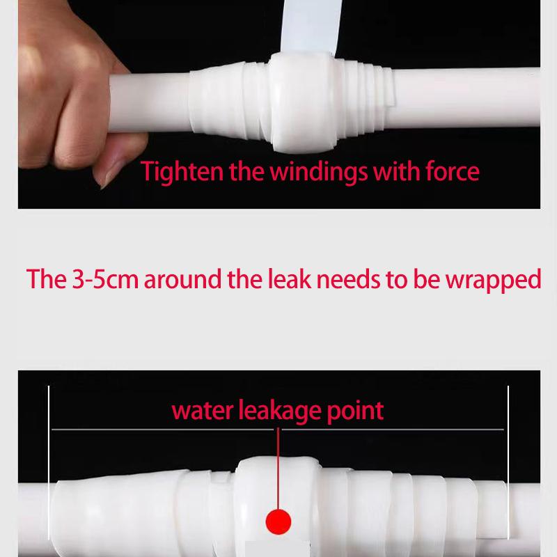 Black Self-Fusing Silicone Tape Cinta Impermeable Sellante Leak-stopping Water-stopping Repair Waterproof Sealing TapePinstriping Tape 3