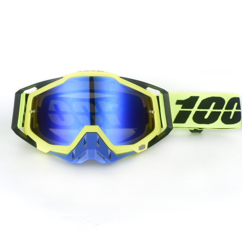 Motorcycle Goggles Color Off-road Helmet Goggles Windproof Sand Riding Glasses Ski Goggles