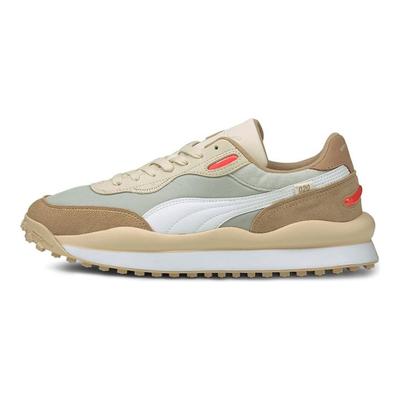 Sneakers Unisex Style Rider Convey Marrone Grigio-Viola Pennellato 375621-01
