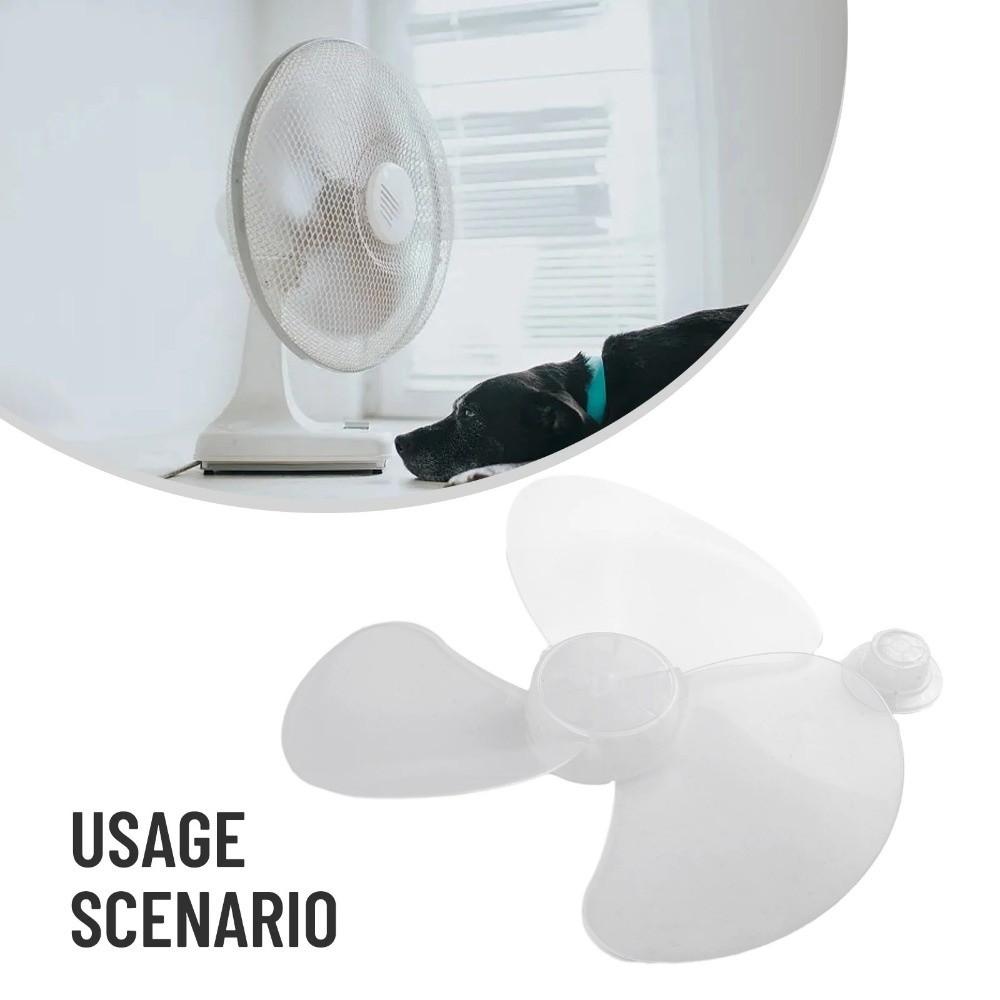 Pala per Ventilatore in Plastica 12/16 Pollici Accessori per Ventilatore Elettrico Nuova Parte di Ricambio Per Ventilatore da Terra