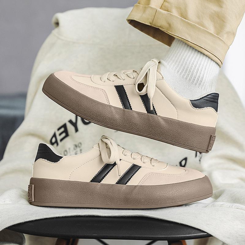 Autumn new Hong Kong style chic retro moral training shoes popular versatile trend couple fashion board shoes student