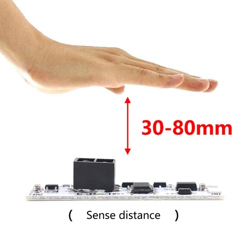 LED-Dimmsteuerung Lampen Aktive Komponenten Handschalter Modul für Kleiderschrank Kurzstrecken-Scan Handsensoren
