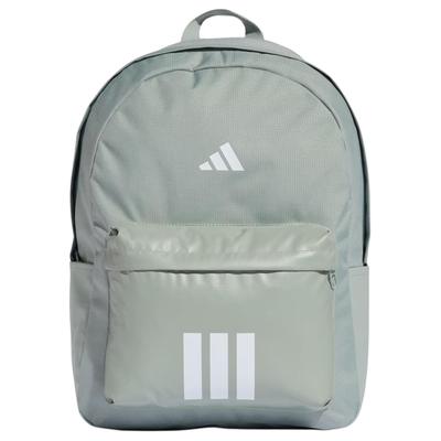 3-Stripes Sportswear 27.4L Practical Commuting Training Backpack Unisex Backpack Light-Gray-Green White KQ7970