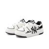 MLB Chunky Liner PU Lightweight And Breathable Low top Skateboard Shoes Unisex Black White 3ASXCA12N-50WHS(Team-)-Random packaging bags