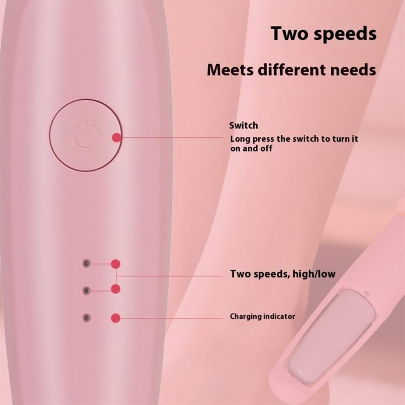 Electric Foot Grinder Wireless Remove Dead Skin Calluses Crack Hard Cracked Skin Pedicure Tool Waterproof Foot Cleaner