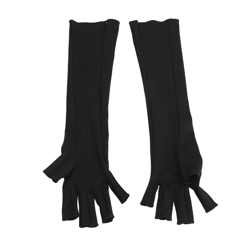 1 Paar Arthritis Kompressionshandschuhe Fingerlose Kompressionshandschuhe für Damen Herren Karpaltunnelsyndrom