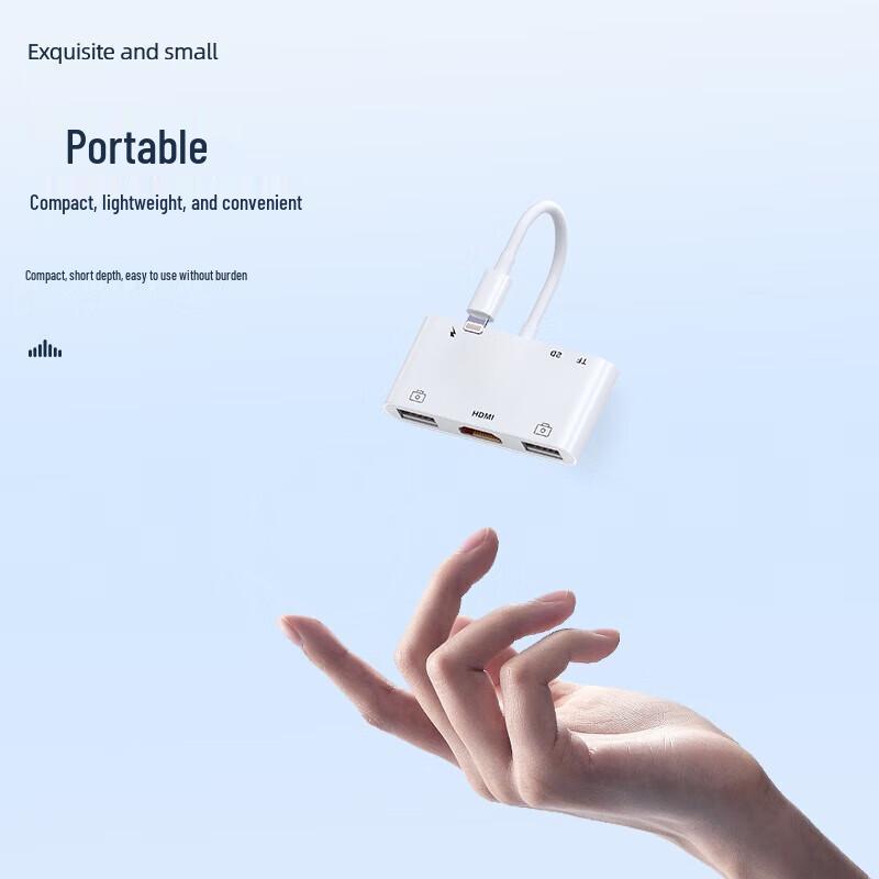 BIAZE Multifunction OTG HDMI Adapter with USB Hub