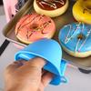 2pcs Oven Mitts Silicone Heat Resistant Clip Gloves Anti-scalding Non-slip Gloves Clip Pot Holders Baking Kitchen Utensils