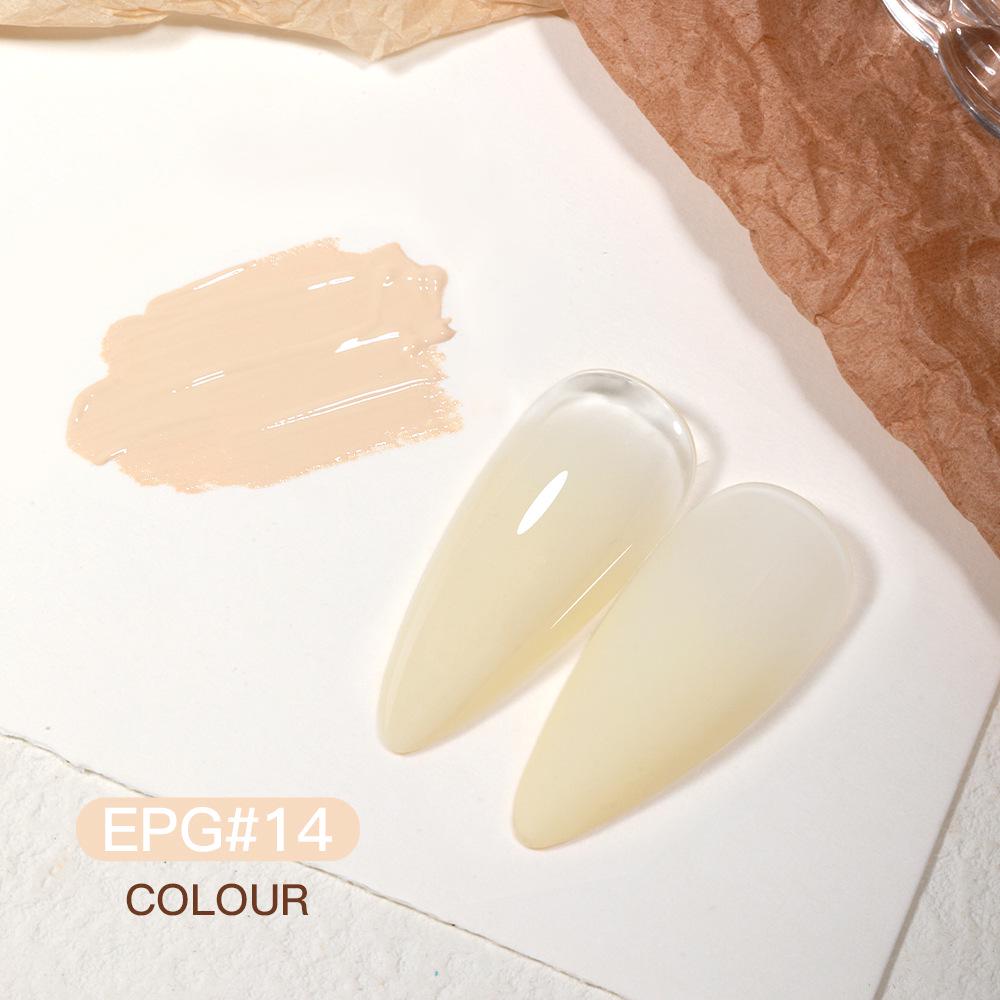 AS Rouge Pat Gel Nail Polish: High Saturation, Thick Gradient Blush Smudge Gel
