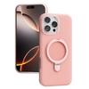 Luxus Flüssigsilikon Ständer Ringhalter Magnetisch Für Magsafe Hülle Für iPhone 17 Pro Max Air 16 15 14 13 Hautfreundliche Hülle