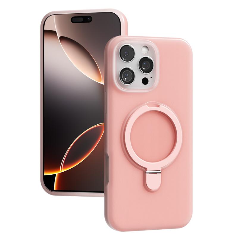 Luxus Flüssigsilikon Ständer Ringhalter Magnetisch Für Magsafe Hülle Für iPhone 17 Pro Max Air 16 15 14 13 Hautfreundliche Hülle