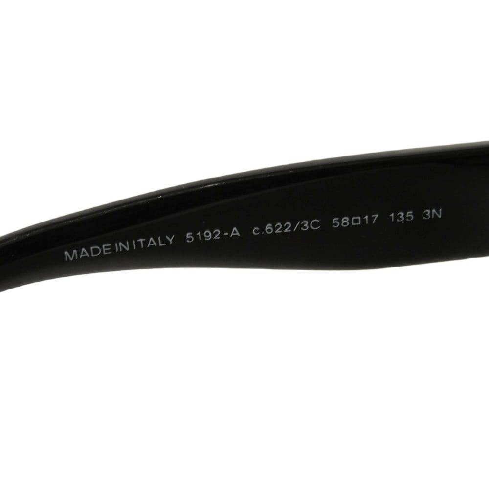 Used 10097 COCO Mark Butterfly Shape Eyewear 5192A c.622/3C 7968 Logo CC Mark Acetate Black Women's from Japan AUTHENTIC