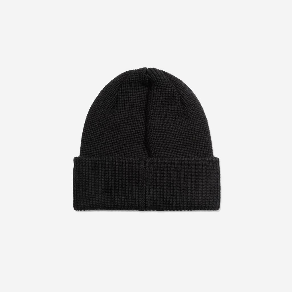 Polla Double Fold Merino Beanie [Black]