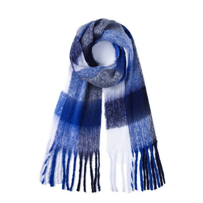 Korean Style Winter Thick Warm Scarf Women Cashmere Shawl and Wraps Pashmina Neckerchief Bufanda Female Long Tessel Echarpe 2025