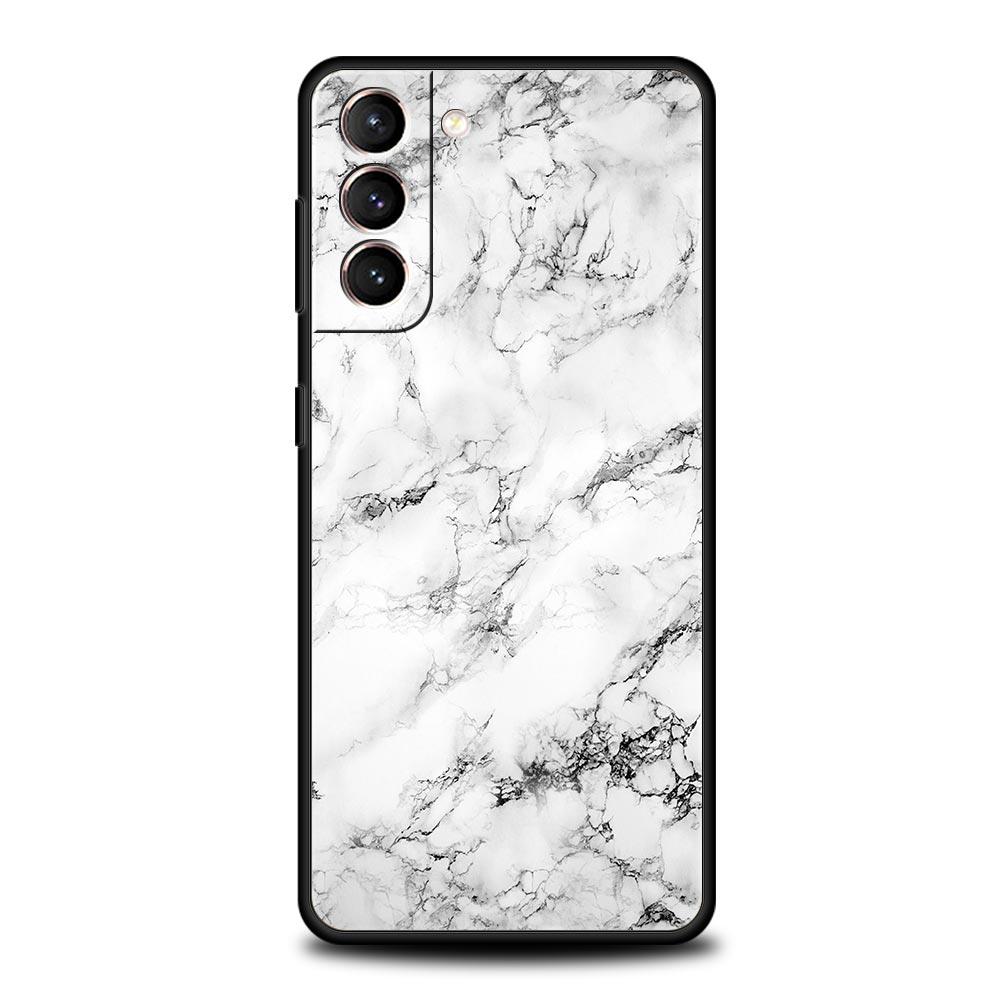 Marble Phone Case For Samsung Galaxy S24 S23 S22 Ultra S20 S21 FE 5G S10 S9 Plus S10E S8 S7 Edge Soft Silicone Cover