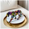 Modern Cheetah Statue Elegant Resin Leopard Figurine for Home Decor Versatile Living Room Office Accent Piece