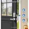 Veise Fingerprint Door Lock, Keyless Entry, Auto Lock, Electronic Keypad Deadbolt for Front Door, Biometric, Anti-Peeking Password, Easy Install,
